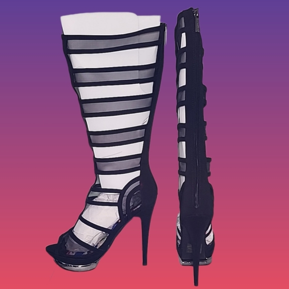 Too Amplify PHH Sheer Boots NWT - Picture 1 of 4